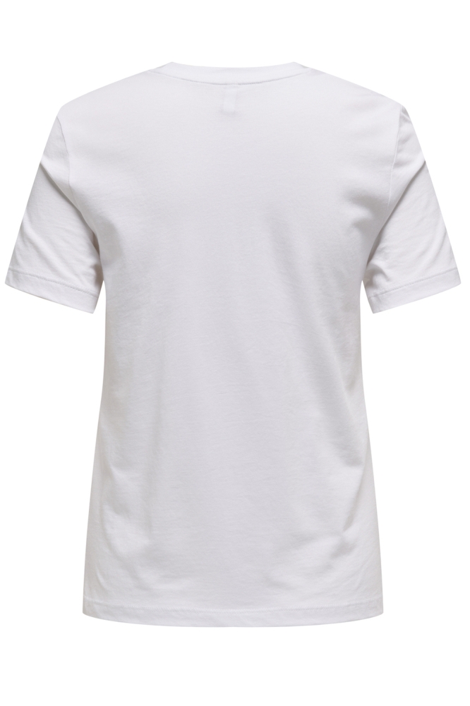 ONLEMMA LIFE REG S/S LADY TOP BOX J 15329752 BRIGHT WHITE/FASHION